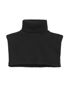 Hals one size i ribbestrikket ull