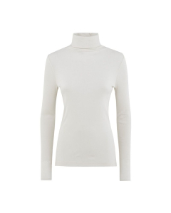 Polotr&oslash;ye i finribbet ull med silke - Natur