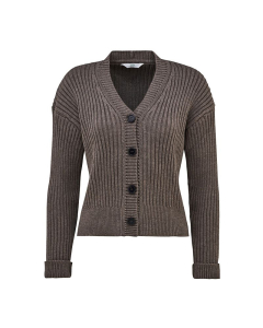 Ribbestrikket cardigan