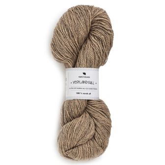 Vestlandsull 100g Naturbeige