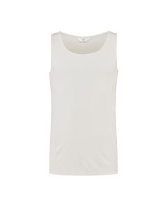 Singlet i ull med silke unisex - Natur