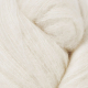 Fløffisilke 100g Naturhvit