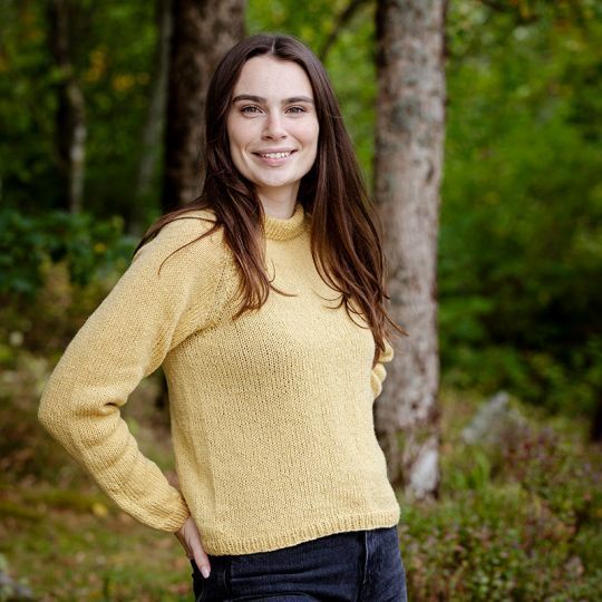 Nøstegenser til henne - Strikk