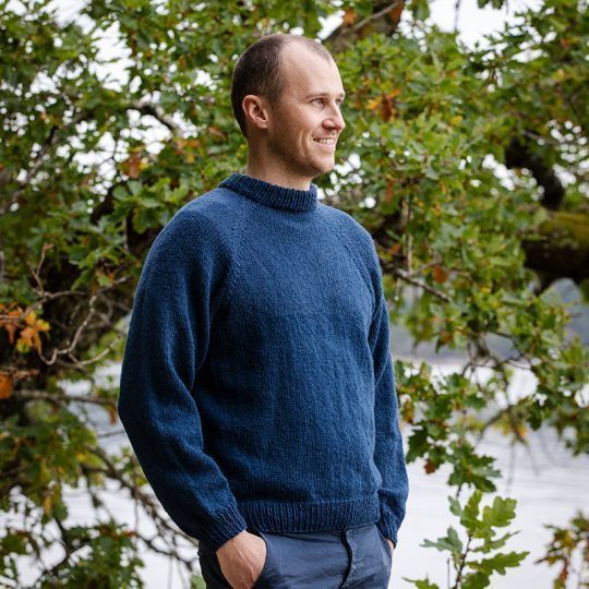 Nøstegenser til han - Strikk