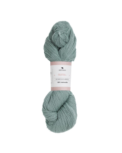 Silkeull 65% merino 35%silke 100g Akvamarin