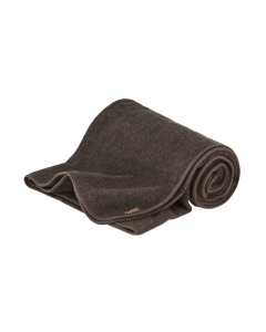 Teppe i ullfleece - Naturbrun