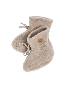 Babysokker i ullfleece Lin