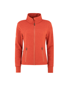 Damejakke i ullfrott&eacute;