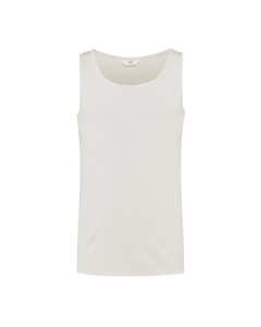 Singlet i ull med silke unisex - Natur