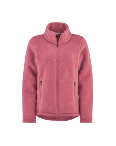 Jakke i ullfleece, dame