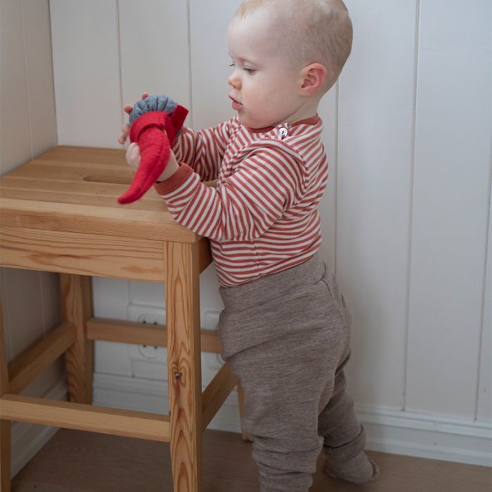 Babybukse i ull - Linfarget