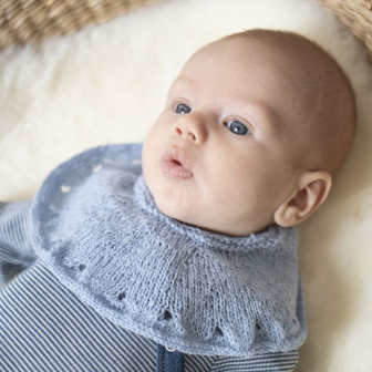 Babykrage - Strikk