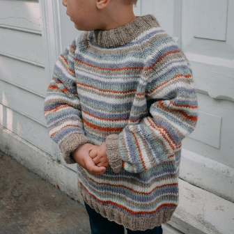 Stripegenser - Strikk