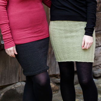 Tubeskjørt - Strikk