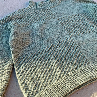 Rektangelgenser til henne - Strikk