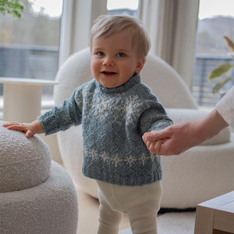 Fjongenser til junior - Strikk