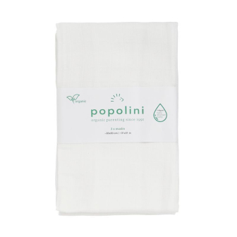 3 pk Brettebleier 80x80cm i økologisk bomull