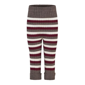 Ribbestrikket ullbukse