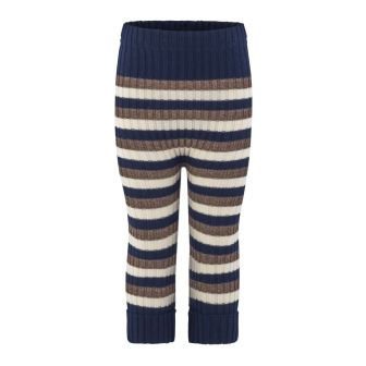 Ribbestrikket ullbukse