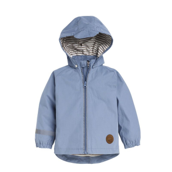 Vindjakke 4 til 8år i økologisk bomull - Blåne