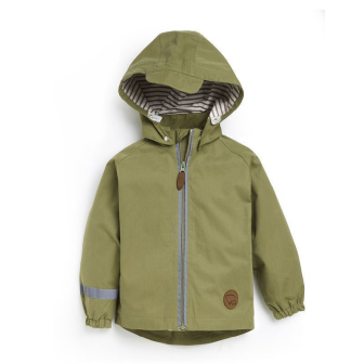 Vindjakke 4 til 8 år i økologisk bomull - Salvie