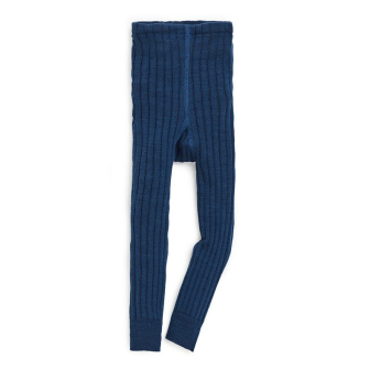 Ullongs i ribb-kvalitet for barn, ull med bomull