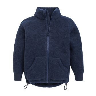 Jakke i ullfleece til barn