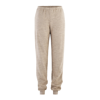 Joggebukse i ullfrotté