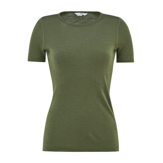 Ulltrøye dame, kort erm, ull med silke