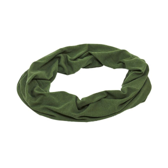 Rundsjal i ull med silke