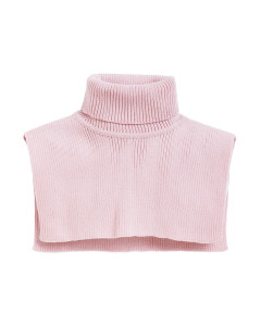 Hals one size i ribbestrikket ull