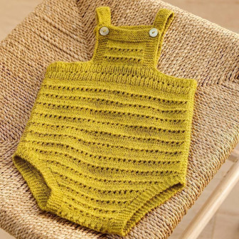 Arnegutt Romper - Strikk