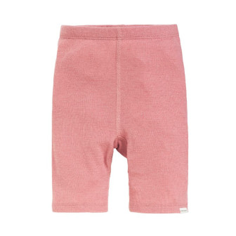 Boxer barn i ull med silke - Lys rose