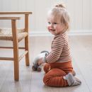 Babybukse med knapper - Terrakotta