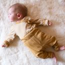 Babybukse med gylf i ull med silke - Havre