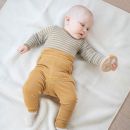 Babybukse med lomme i ull med silke - Havre