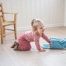 Babybukse med knapper - Rustrosa