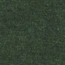 Nattkjole i ull med silke m/knapper - Skoggrønn