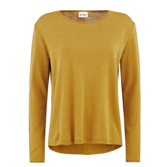 Løs genser i ull - Havre