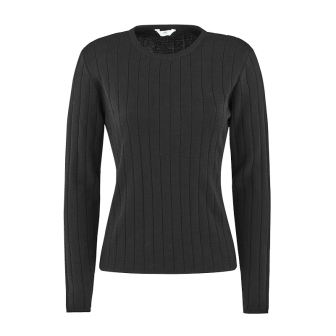 Finstrikket genser i ull